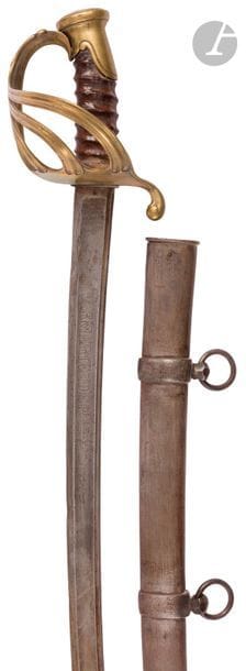 Sabre of the departmental gendarmerie model...