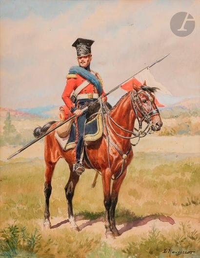 ROUSSELOT (Lucien)
Chevau-Léger Lancier Garde...