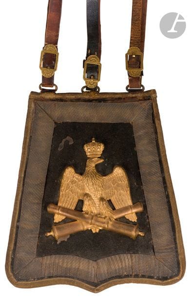 Sabretache of an artillery officer of the...