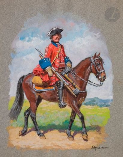ROUSSELOT (Lucien) 
- Dragon. Régiment du...