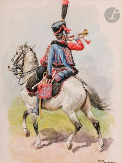 ROUSSELOT (Lucien)
Trompette 3e Hussard à...