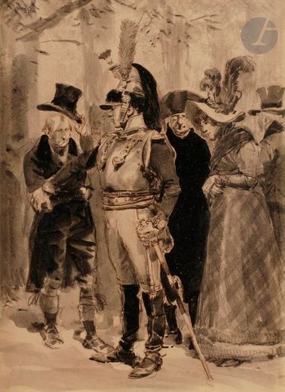 DETAILLE (Édouard, attribué à)
Sous-lieutenant...