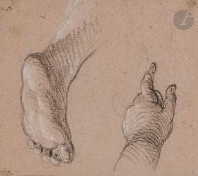 Joseph-François PARROCEL (1704-1781) 
étude...