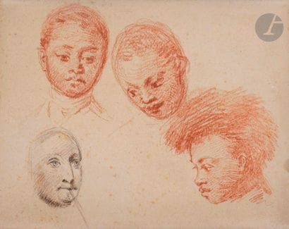 École FRANÇAISE du XVIIIe siècle
Feuille...