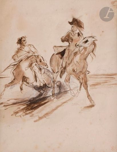 Eugène DELACROIX (1798-1863)
Le Fermier dans...