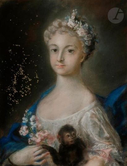 École FRANÇAISE du XVIIIe siècle, 
suiveur...