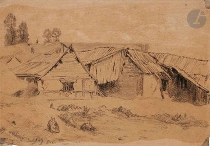 Alexandre-Gabriel DECAMPS (1803-1860)
Scène...