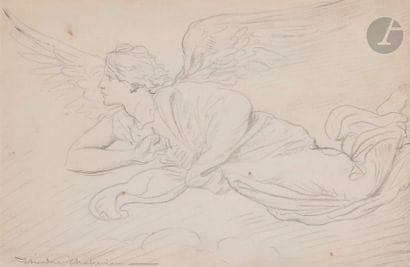 Théodore CHASSERIAU (1819-1856)
Étude d'ange...