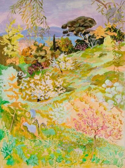 Dany LARTIGUE (1921-2017)
Le Printemps
Huile...