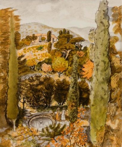 Dany LARTIGUE (1921-2017)
Jardin en Provence
Technique...
