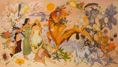 Dany LARTIGUE (1921-2017)
Abondance
Huile...