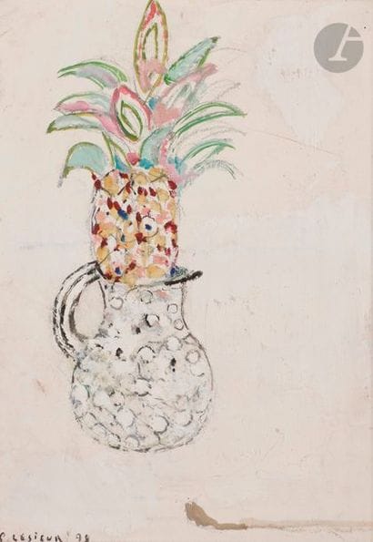 Pierre LESIEUR (1922-2011)
Ananas, 1998
Huile...