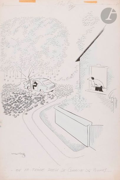 Henri Schinezer dit Henri MOREZ (1922-2017)
Terre...