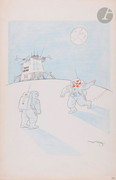 Henri Schinezer dit Henri MOREZ (1922-2017)
Terre...