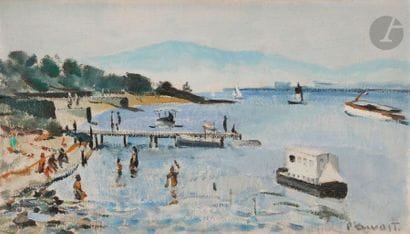 Pierre PRUVOST (1921-2008)
Îles de Sainte-Marguerite,...