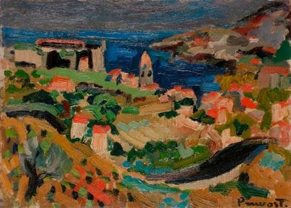 Pierre PRUVOST (1921-2008)
Vue de Collioure
Huile...