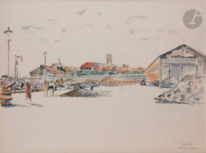 Pierre PRUVOST (1921-2008)
Antibes, l’esplanade...
