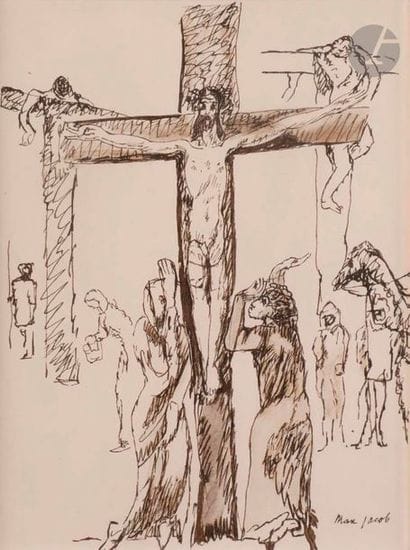 Max JACOB (1876-1944)
Crucifixion
Encre et...