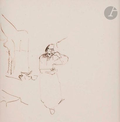 Max JACOB (1876-1944)
Bretonne sortant de...
