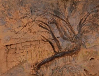 Max JACOB (1876-1944)
Le Vieil arbre
Encre...