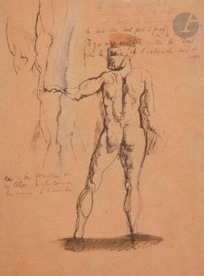 Max JACOB (1876-1944)
Académie d'homme
Encre,...