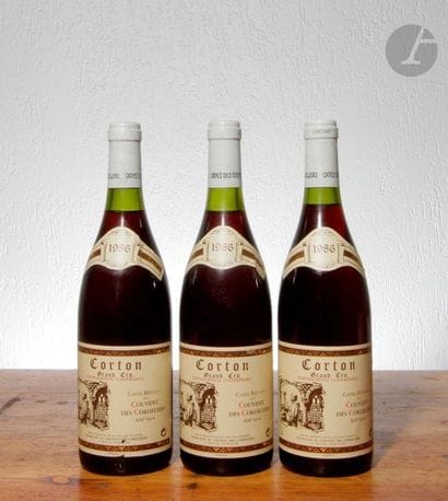 3 B CORTON (Grand cru) 1 e.l.a., Couvent...