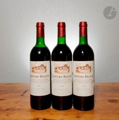 3 B CHÂTEAU BELAIR (1 B.G; 1 B.G.-; 1 H.E;...