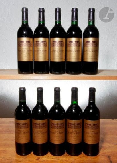 10 B CHATEAU CANTENAC BROWN (1 B.G.; e.l.s.;...