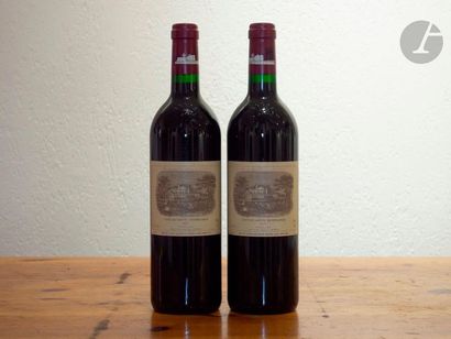 2 B CHÂTEAU LAFITE ROTHSCHILD, GCC1 Pauillac,...