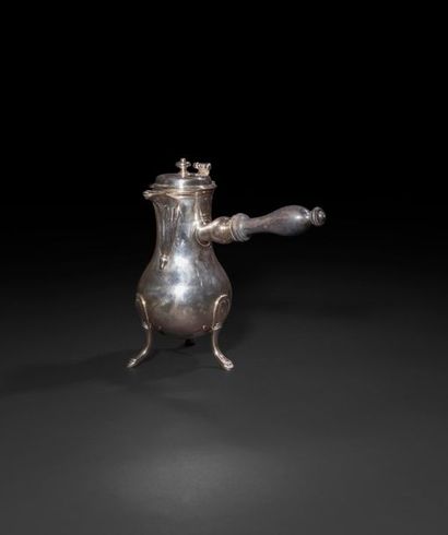PARIS 1776 - 1777

Silver tripod chocolate...