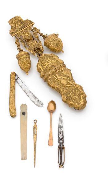 Pomponne case complete with its belly and...