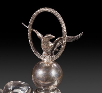 PARIS 1798 - 1809

Condiment set in silver...