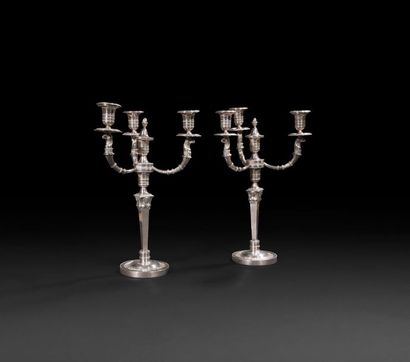 PARIS 1809-1819

Pair of candelabra with...