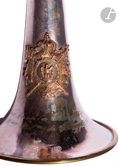 Rare ensemble de trompette de Cent-garde...