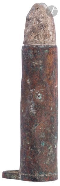 Cartouche à étui métallique pour pistolet...