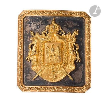 Plateau de ceinturon de grande tenue d'officier...