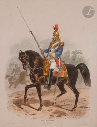 LALAISSE (d'après)

Cent-garde à cheval

Lithographie...