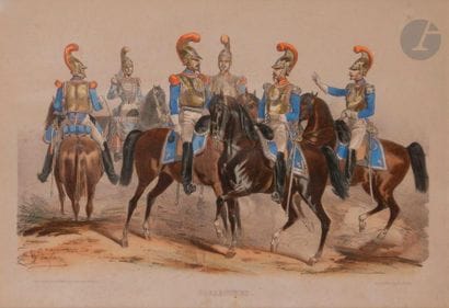 LALAISSE (according to)

Cuirassiers of the...