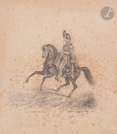 Alexis MAESTRATI, 19th century school.

Captain...