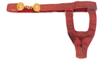 Sword belt that belonged to Colonel Verly,...