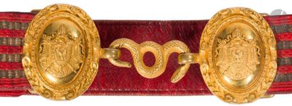 Sword belt that belonged to Colonel Verly,...