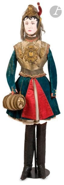 Canteen dummy of the Hundred Guards squadron,...