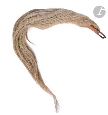 Beautiful large white horsehair mane for...