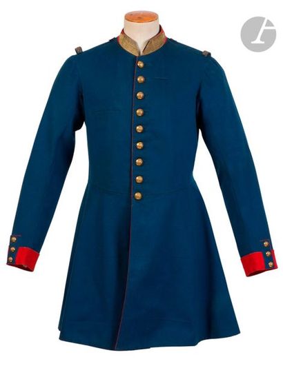Hundred Guards Tunic.

In blue sheet, trimmed...