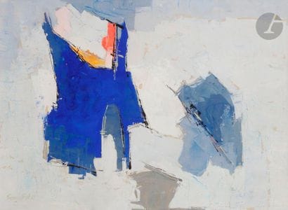 Francis BOTT (1904-1998
)
Composition, 1961Gouache.
Signed...