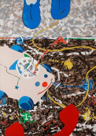 Frédéric BRANDON (b. 1943
)Les Jouets
, le...