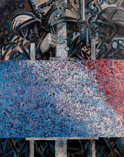 Frédéric BRANDON (born 1943
)Vive la peinture...