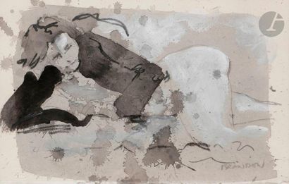 Frédéric BRANDON (born in 1943)Nudes spread2
inks...