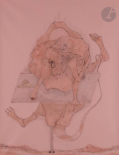 Jorge CAMACHO [Cuban] (1934-2011
)
Composition,...