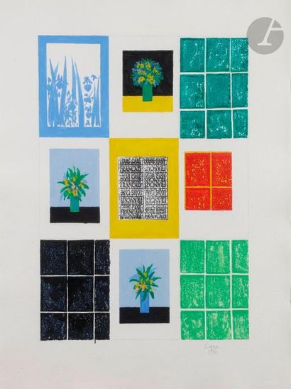 Louis CANE (b. 1943
)
Composition, 1990Gouache.
Signed...